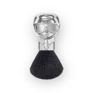 new Karl Lagerfeld + Modelco ꧁ Limited Edition Karl Buki Kabuki Brush ꧁ Silver